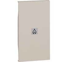 BT Living now Песочный Лицевая панель с символом нагреватель для выключ и переключ 2 мод.