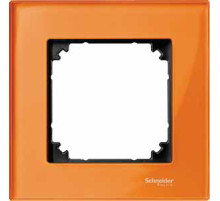 Schneider Electric Merten SM M-Elegance Стекло Оранжевый кальцит Рамка 1-ая
