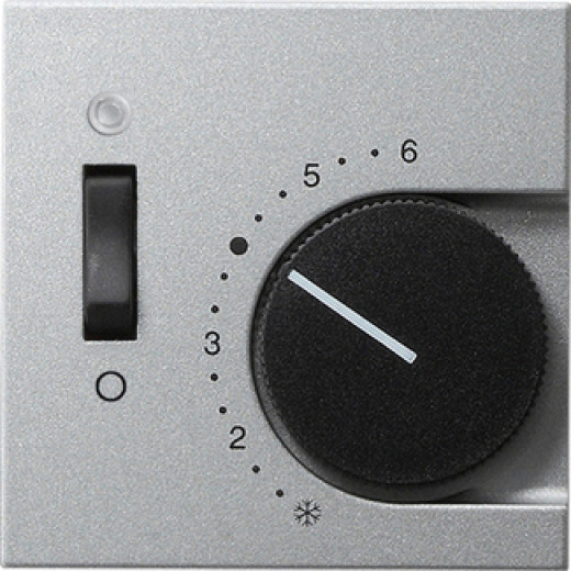 Накладка для термостатов с пов. ручкой и контр. лампой