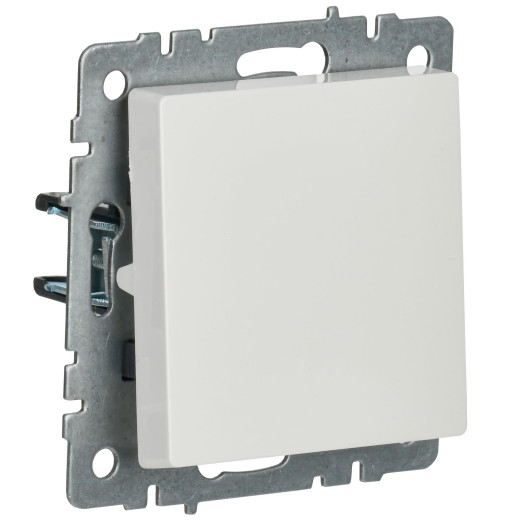 BRITE Выключ. 1-кл. 10А ВС10-1-0-БрБ бел. IEK