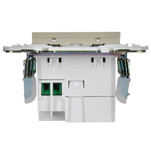 SKANDY Роз. USB A+C 18Вт SK-R13B беж. IEK