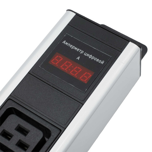 Блок распределения питания (PDU) 0U 16A с индикацией, Вых:12 х C19, Вх:С20