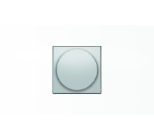 ABB SKY Серебристый алюминий Накладка с поворотной ручкой для механизма поворотного светорегулятора