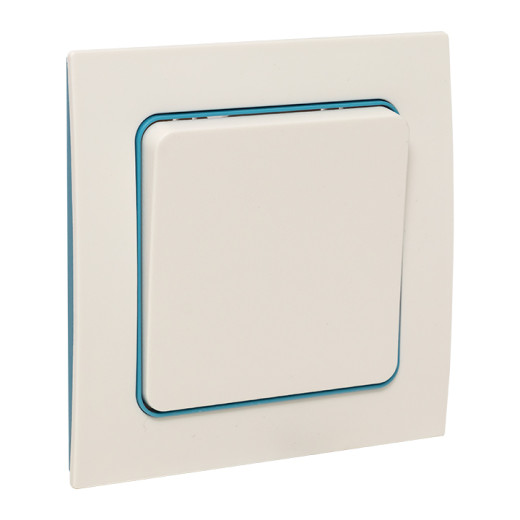 Стокгольм Механизм Выключателя 1-кл. 10А винтовые клеммы белый EKF PROxima