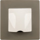 Рамка 1 пост - Legrand Etika - светлая галька