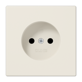 JUNG LS 990 Бежевая Розетка б/з