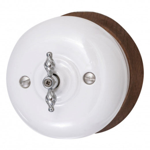 Выключатель двухклавишный