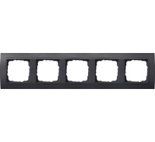 Gira Event Антрацит/Антрацит Рамка 5-ая