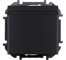 Legrand/Daccord INSPIRIA Антрацит Выключатель для гостиничных номеров.