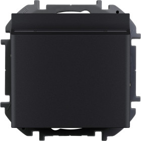 Legrand/Daccord INSPIRIA Антрацит Выключатель для гостиничных номеров.