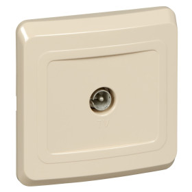 Systeme Electric Этюд Крем Розетка TV 1-ая 0,7dB единственная