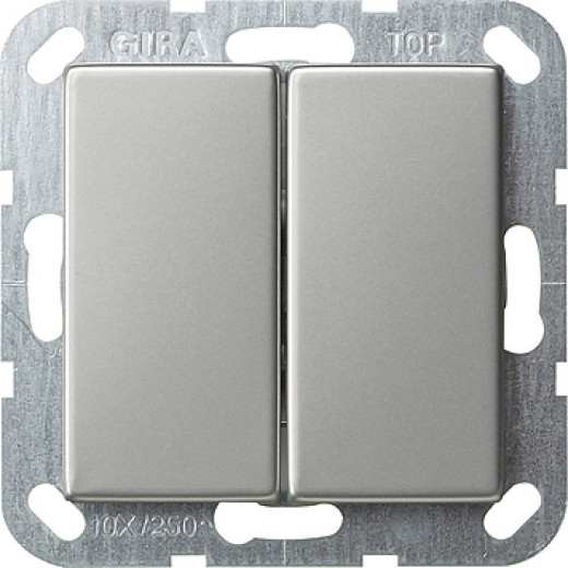 Выключатель  кнопочн. 2-х клав. самовозврат.\ Переключатель 2-местн.