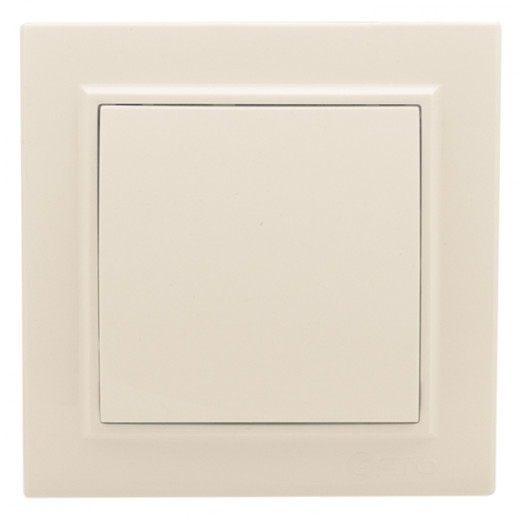 Выключатель 1-кл. СП проходной 10А бежевый Минск EKF