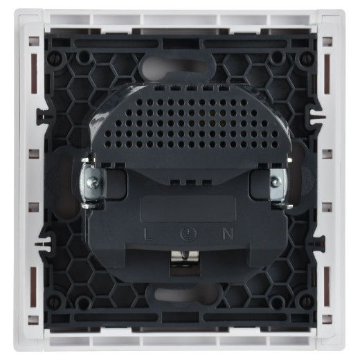 FORTE&PIANO Роз. з/к/ш в/к 16А USB A+A 3,1А FP245 бел. IEK