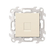 Simon 24 Слоновая кость Розетка RJ45 кат. 5е UTP