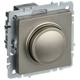 IEK BRITE BASE Шампань Светорег. пов-наж. 600Вт СС10-1-0-БрШ