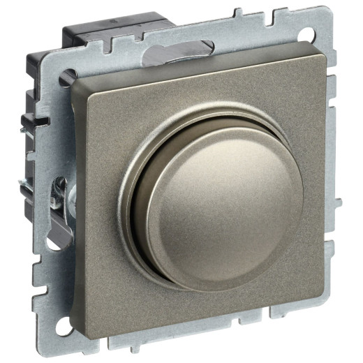 BRITE Светорег. пов-наж. 600Вт СС10-1-0-БрШ шамп. IEK