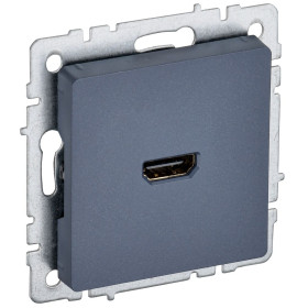 IEK BRITE BASE Маренго Розетка HDMI РHDMI-0-БрМ