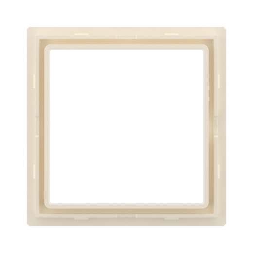 Декоративная вставка для металлических рамок 1 пост (2 мод.), Avanti, бежевая