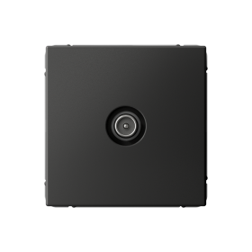 Systeme Electric ArtGallery Базальт TV Розетка проходная 4DB, механизм