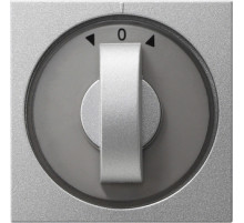 Gira S-55 Алюминий Накладка с ручкой для поворотных (в т.ч. и жалюзийных) переключателей, таймеров