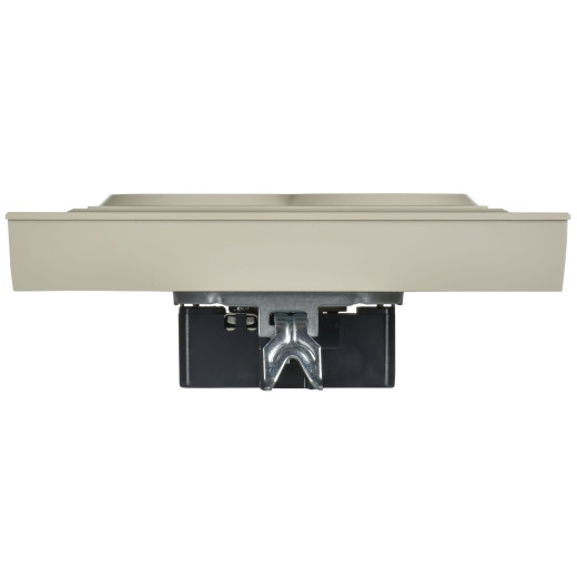 BRITE Роз 2-я с з/к без з/ш пл 16А сб РСПл12-3-БрКр беж IEK