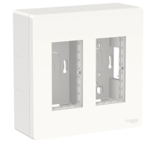 Schneider Electric Unica System+ Бел Блок открытой установки 2х2