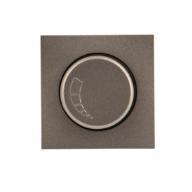 EKF PROxima Валенсия лицевая панель светорегулятора 600W 220В графит.