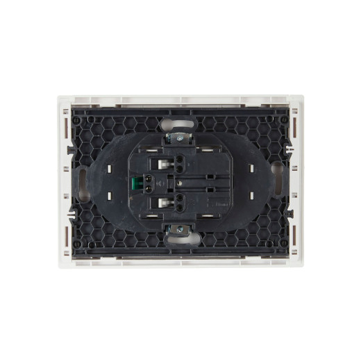 FORTE&PIANO Роз. 2-я с з/к без з/ш б/к 16А FP224 бел. IEK