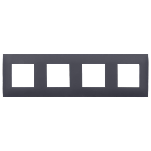 SKANDY Рамка 4-мест. SK-F04G граф. IEK