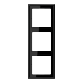 JUNG LS 990 Черная Рамка 3-ая