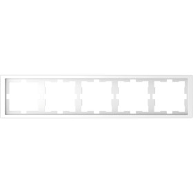 Schneider Electric Merten D-Life Белый Лотос Рамка 5-ая