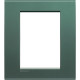 Livinglight Рамка прямоугольная, 3+3 модуля, цвет зелёный шелк