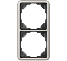 JUNG CD 500 Платина Рамка 2-ая