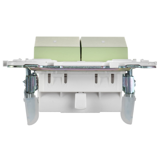 SKANDY Выключ. 2-кл. с инд. 10А SK-V09M мятн. IEK