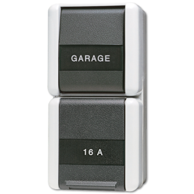 JUNG Комбинация-розетка универсальный выключатель, IP44