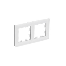 Systeme Electric AtlasDesign Nature Натуральное стекло Белый Рамка 2-ая