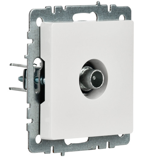 BRITE Роз. TV проходная РТВ10-0-БрБ бел. IEK