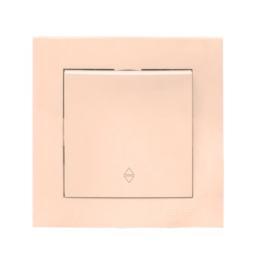 Валенсия выключатель 1-кл. 10А кремовый проходной EKF PROxima