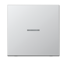 JUNG LS 990 Алюминий Клавиша 1-ая с/п