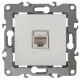 Розетка ЭРА Серия 12 12-3107-02 информационная RJ45 IP20 слоновая кость