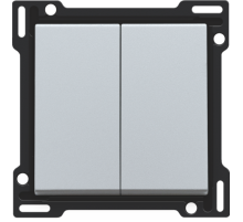 Niko Серебро Клавиша двойная