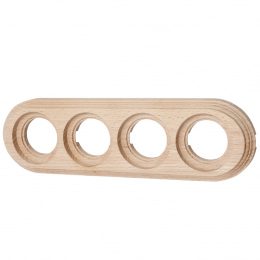 Рамка четырехместная на бревно