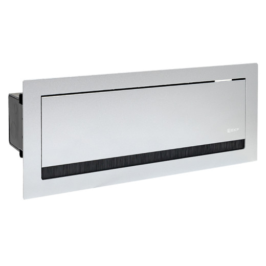 Встраиваемый настольный лючок, 8 модулей, C-Line