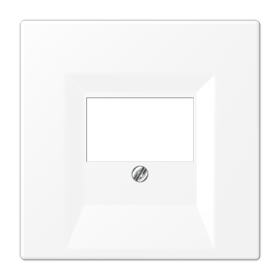JUNG LS 990 Белый матовый Плата для USB-зарядных устройств и TAE-розеток, фиксация винтом