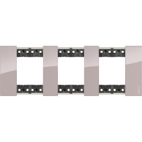 BT Living now Аура Рамка немецкий стандарт 3 поста (2+2+2 мод).