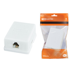 TDM Телефонная розетка 1x6Р-4С