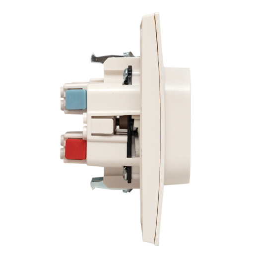 Стокгольм Розетка 2-местная б/з 10А автоматические клеммы белая с защ. штор. EKF PROxima