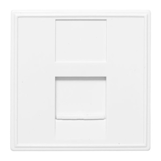 Розетка RJ45 кат. 6, 2 модуля EKF