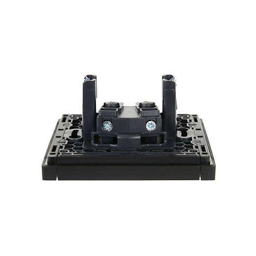 FORTE&PIANO Роз. без з/к с з/ш в/к 10А FP117 чер. IEK